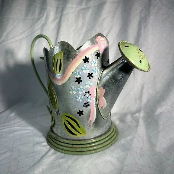 🌸 Partylite Lilac Watering Can Candle Holder  - Retired - Picture 5 of 16